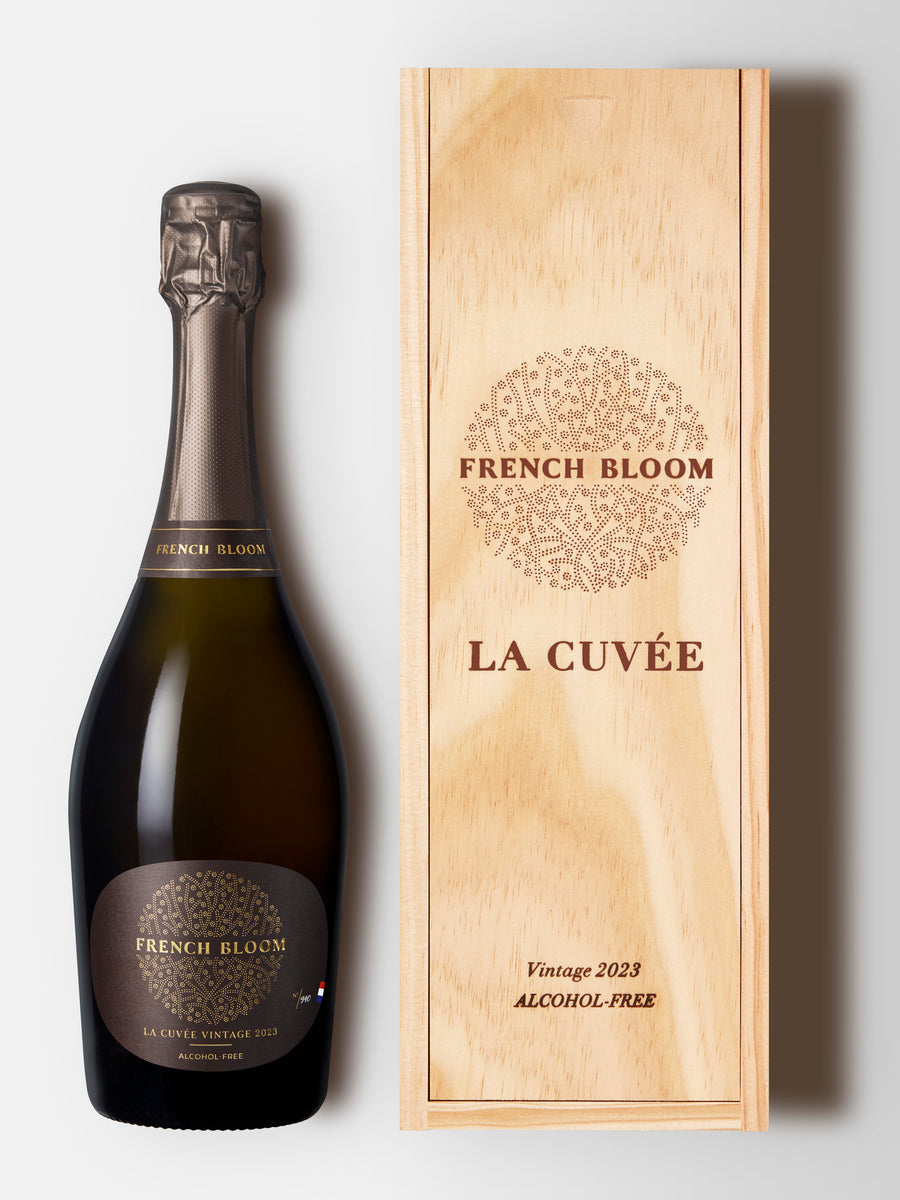 フレンチ　ブルーム　ラキュヴェ LA CUVÉE VINTAGE 2023, ALCOHOL-FREE SPARKLING WINE – French Bloom